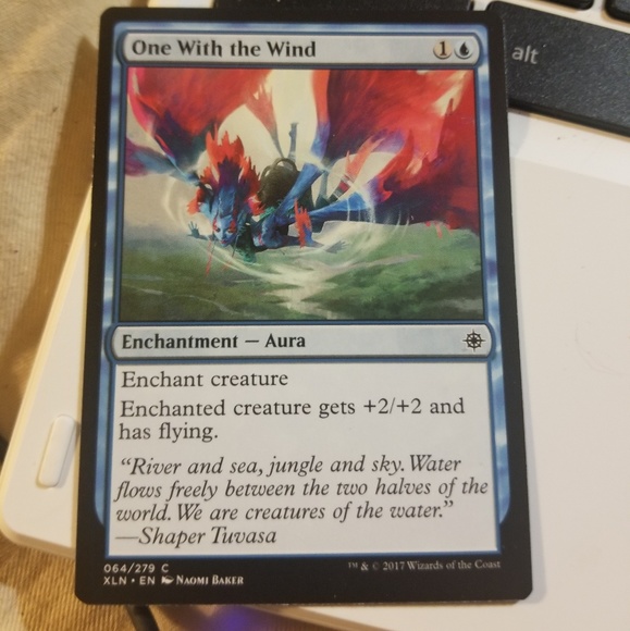 One with the wind magic card - Picture 1 of 1